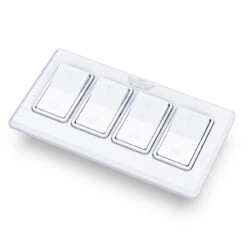 Leisure LED Modern Quadruple SPST On-Off Switch With Bezel, 12-Volt, For RV, Trailer, Camper, With Label Sticker 26 Leisure LED Modern Quadruple SPST On-Off Switch With Bezel, 12-Volt, For RV, Trailer, Camper, With Label Sticker -RV accessories leisure led modern quadruple spst on off switch with bezel 12 volt for rv trailer camper with label sticker 45002.1687456468