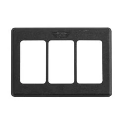 Leisure LED Modern Triple SPST On-Off Switch With Bezel, 12-Volt, For RV, Trailer, Camper, With Label Sticker -RV accessories leisure led modern triple spst on off switch with bezel 12 volt for rv trailer camper with label sticker 85829.1687456026