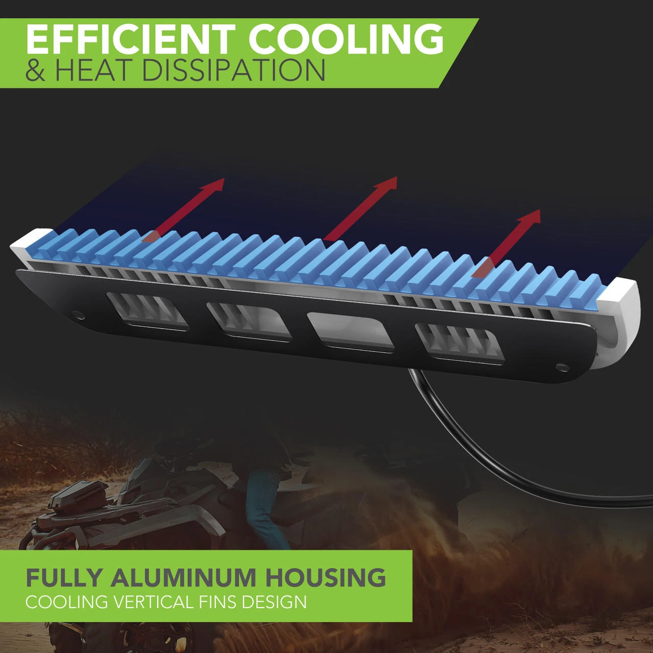 Leisure LED RV Curved Exterior Aluminum Porch Utility Light - 12v 2500 Lumen Curved Lighting Fixture. Replacement Lighting For RVs, Trailers, Campers, 5th Wheels 8 Leisure LED RV Curved Exterior Aluminum Porch Utility Light - 12v 2500 Lumen Curved Lighting Fixture. Replacement Lighting For RVs, Trailers, Campers, 5th Wheels - Image 6