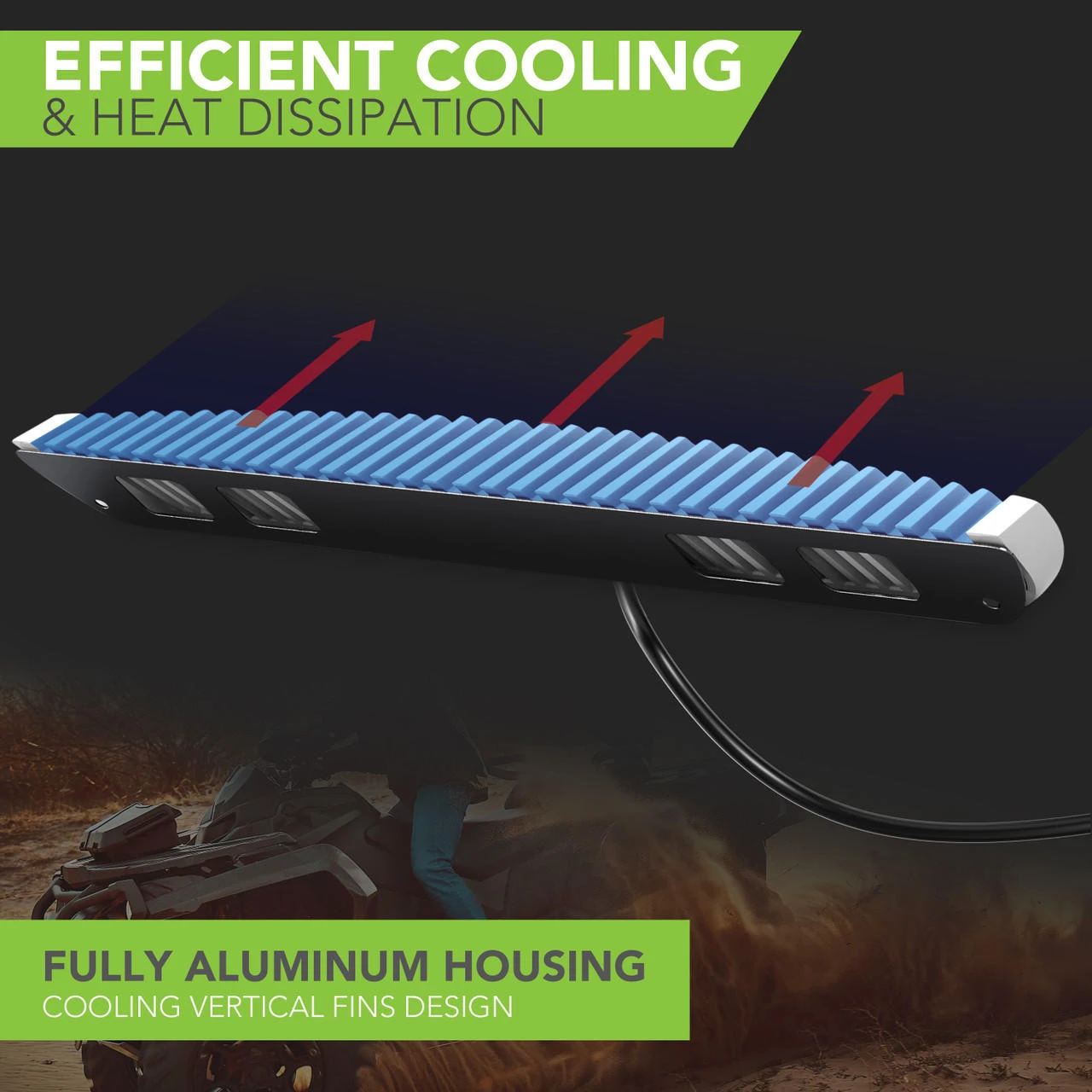 Leisure LED RV Curved Exterior Aluminum Porch Utility Light - 12v 3500 Lumen Curved Lighting Fixture. Replacement Lighting For RVs, Trailers, Campers, 5th Wheels 8 Leisure LED RV Curved Exterior Aluminum Porch Utility Light - 12v 3500 Lumen Curved Lighting Fixture. Replacement Lighting For RVs, Trailers, Campers, 5th Wheels - Image 6