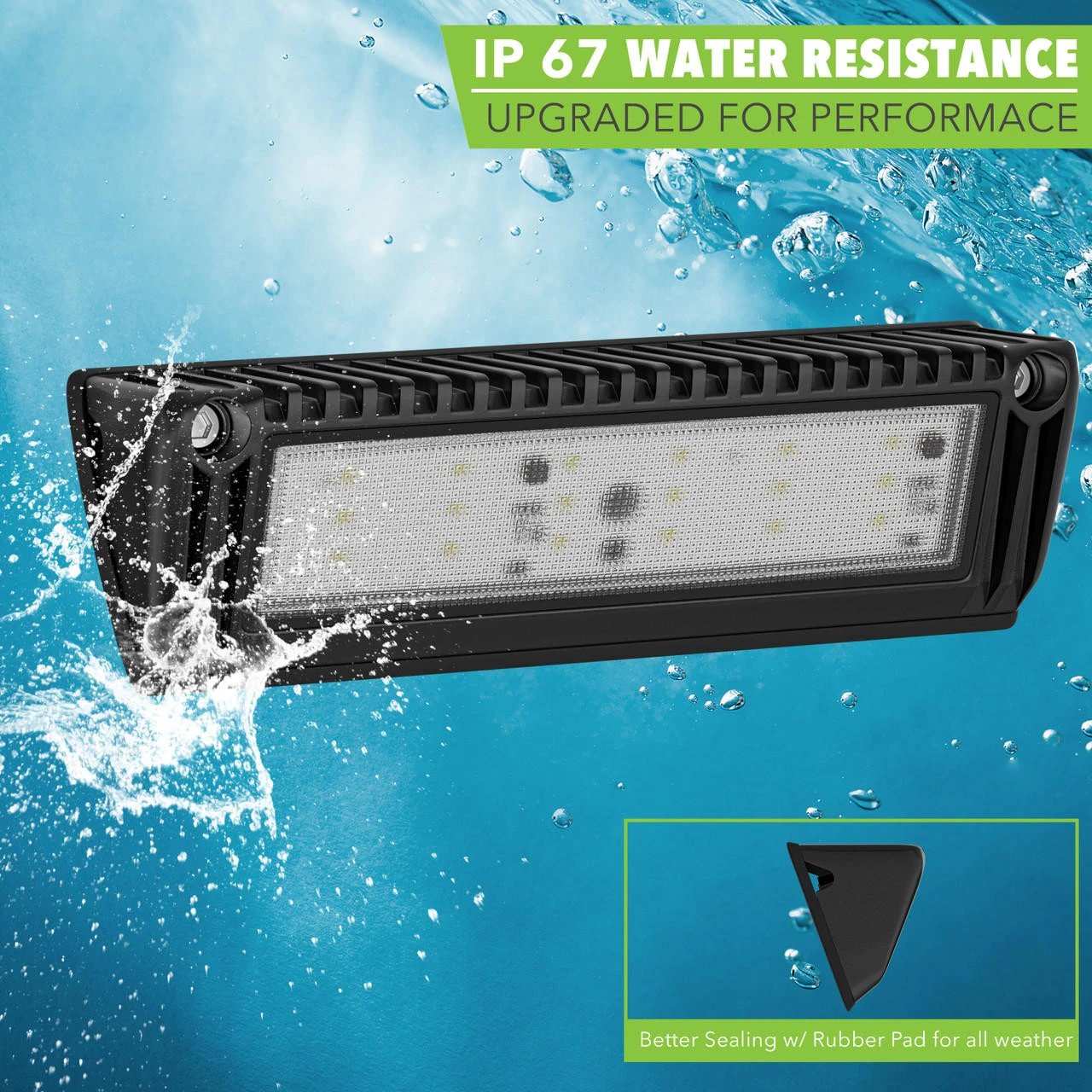 Leisure LED RV Exterior Porch Utility Light - 12v 1450 Lumen 9" Lighting Fixture. Replacement Lighting For RVs, Trailers, Campers, 5th Wheels 9 Leisure LED RV Exterior Porch Utility Light - 12v 1450 Lumen 9" Lighting Fixture. Replacement Lighting For RVs, Trailers, Campers, 5th Wheels - Image 7