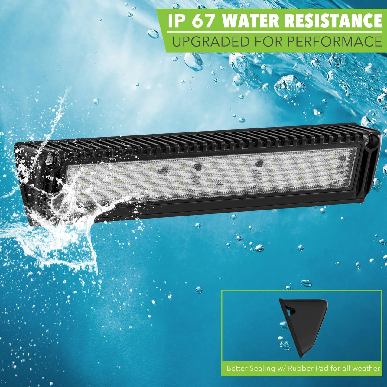 Leisure LED RV Exterior Porch Utility Light - 12v 2250 Lumen 12.9" Lighting Fixture. Replacement Lighting For RVs, Trailers, Campers, 5th Wheels 9 Leisure LED RV Exterior Porch Utility Light - 12v 2250 Lumen 12.9" Lighting Fixture. Replacement Lighting For RVs, Trailers, Campers, 5th Wheels - Image 7