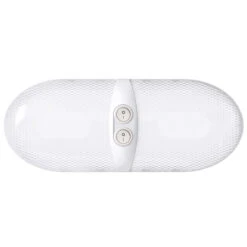 Leisure LED RV LED Ceiling Double Dome Interior Light Fixture Euro Frosted Lens With ON/Off Switch Natural White 6000-6500K 48-2835SMD -RV accessories leisure led rv led ceiling double dome interior light fixture euro frosted lens with onoff switch natural white 6000 6500k 48 2835smd 51432.1672364338