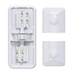 Leisure LED RV LED Ceiling Double Dome Interior Light Fixture With ON/Off Switch Frosted Lens Natural White 4000-4500K 48-2835SMD -RV accessories leisure led rv led ceiling double dome interior light fixture with onoff switch frosted lens natural white 4000 4500k 48 2835smd 76458.1672364471