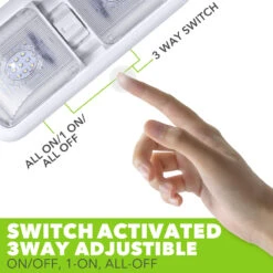 Leisure LED RV LED Ceiling Double Dome Light Fixture With ON/OFF Switch Interior Lighting For Car/RV/Trailer/Camper/Boat DC 12V 750LM Natural White 4000-4500K 16 Leisure LED RV LED Ceiling Double Dome Light Fixture With ON/OFF Switch Interior Lighting For Car/RV/Trailer/Camper/Boat DC 12V 750LM Natural White 4000-4500K -RV accessories leisure led rv led ceiling double dome light fixture with onoff switch interior lighting for carrvtrailercamperboat dc 12v 750lm natural white 4000 4500k 56582.1687328575