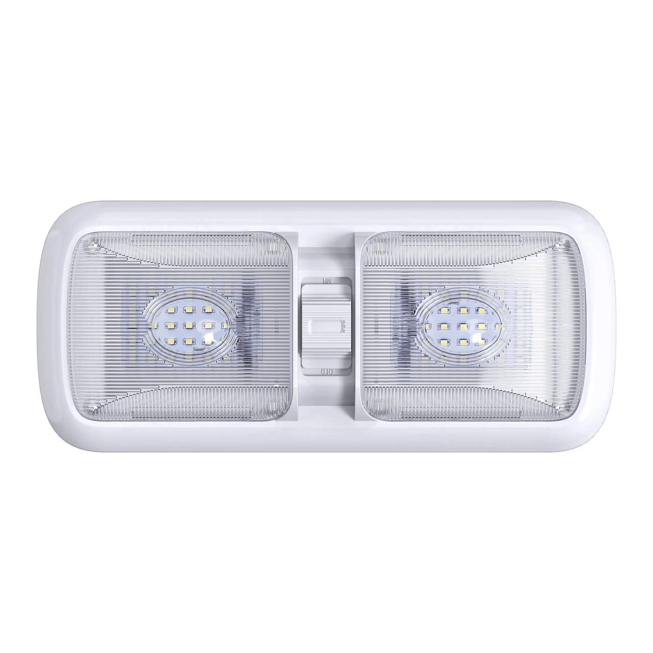 Leisure LED RV LED Ceiling Double Dome Light Fixture With ON/OFF Switch Interior Lighting For Car/RV/Trailer/Camper/Boat DC 12V 750LM Natural White 4000-4500K 8 Leisure LED RV LED Ceiling Double Dome Light Fixture With ON/OFF Switch Interior Lighting For Car/RV/Trailer/Camper/Boat DC 12V 750LM Natural White 4000-4500K - Image 6