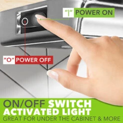 Leisure LED RV LED Chrome Ceiling Light Fixture With ON/Off Switch 4500K Natural White 12V/24V DC High Lumen LED Interior Light Fixture/Van Cargo Area Light For RV & Utility -RV accessories leisure led rv led chrome ceiling light fixture with onoff switch 4500k natural white 12v24v dc high lumen led interior light fixturevan cargo area light for rv and utility 73910.1658439228