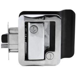 Leisure Locks RV Travel Trailer Entry Door Lock Paddle Deadbolt Chrome -RV accessories leisure locks rv travel trailer entry door lock paddle deadbolt chrome 86983.1642093775