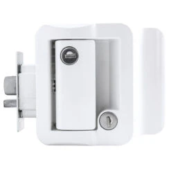 Leisure Locks RV Travel Trailer Entry Door Lock Paddle Deadbolt White -RV accessories leisure locks rv travel trailer entry door lock paddle deadbolt white 72082.1642098940